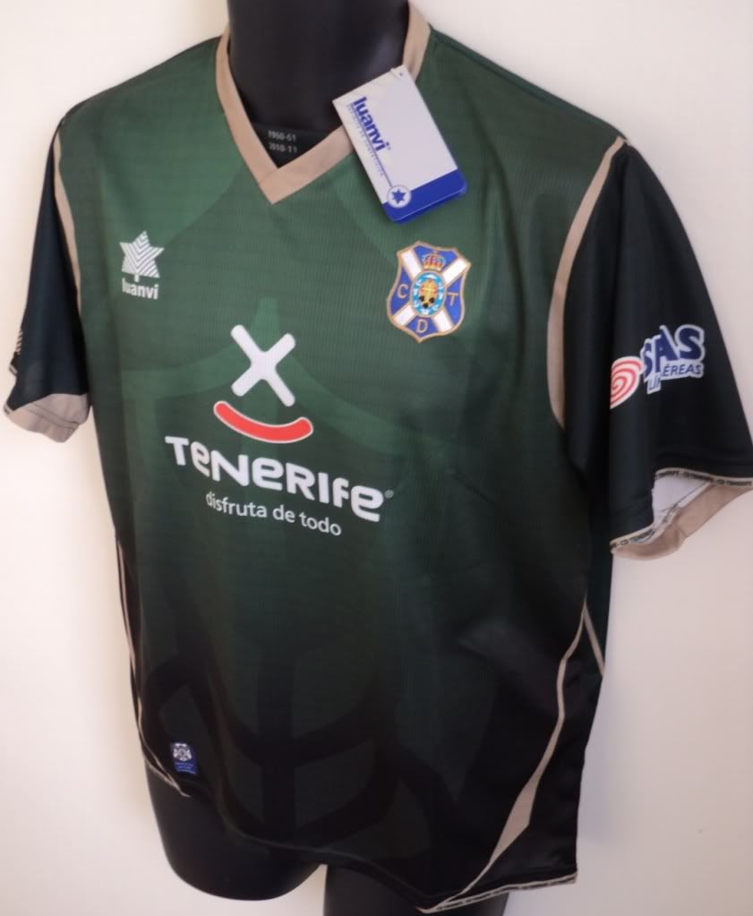 cd tenerife jersey