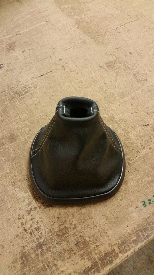 Custom 100 Italian Leather Shift Boots for the Veloster Veloster Forum