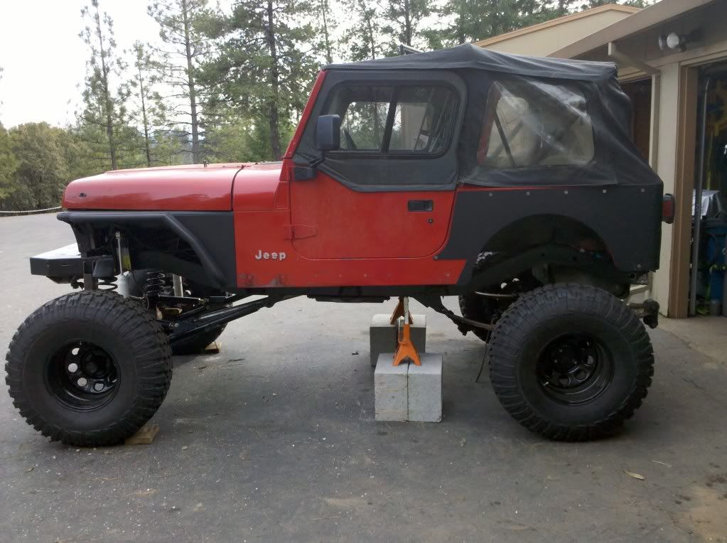 YJ with XJ springs without Compcut Jeep Enthusiast Forums