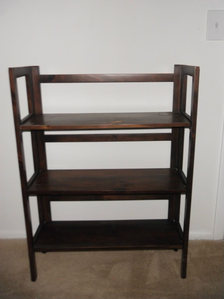 Standing Book Shelf's (real wood) both for $15