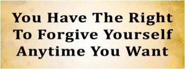 Forgiving Yourself