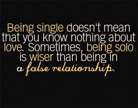 quotes about Being Single