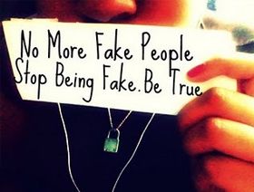 quotes about fake people for facebook