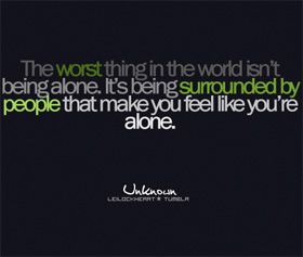 feeling alone quotes