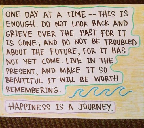 happiness quotes. Happiness Is a Journey