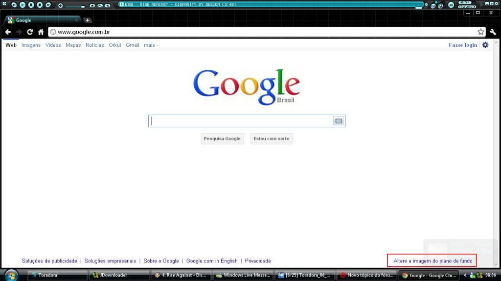 pode ver o "botão" para realizar a ação mas é no chrome exemplo 2