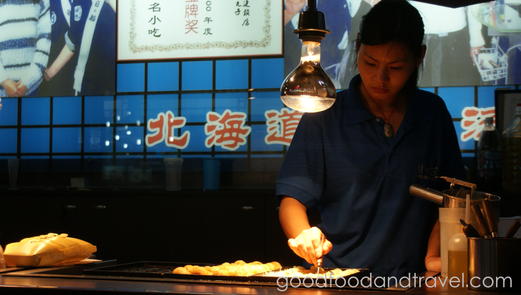 Cooking Takoyaki