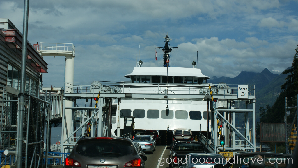 Getting on Ferry