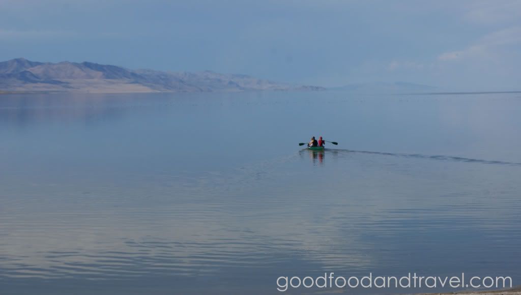 Canoeing at Salt Lake