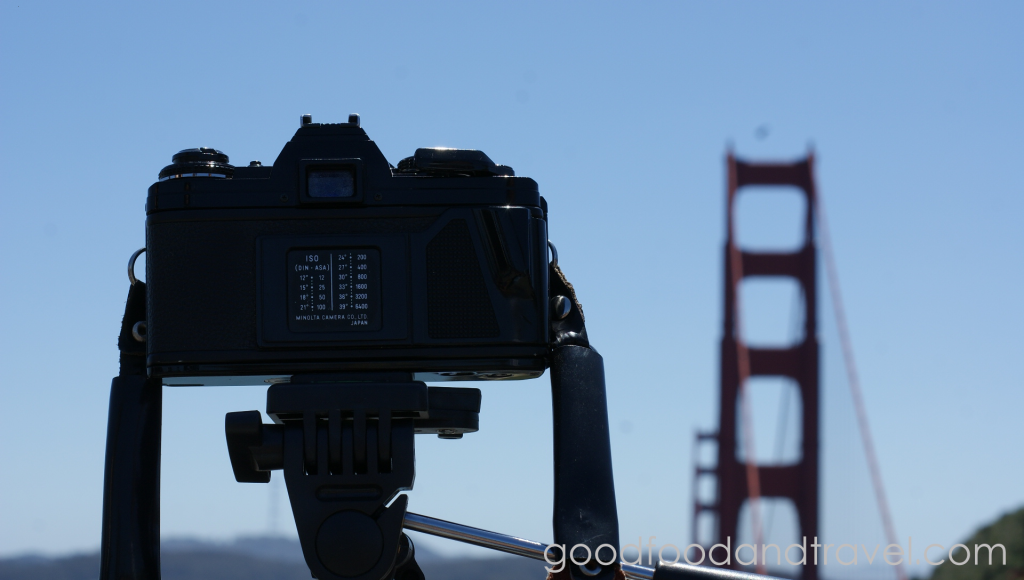 Shooting Golden Gate bridge