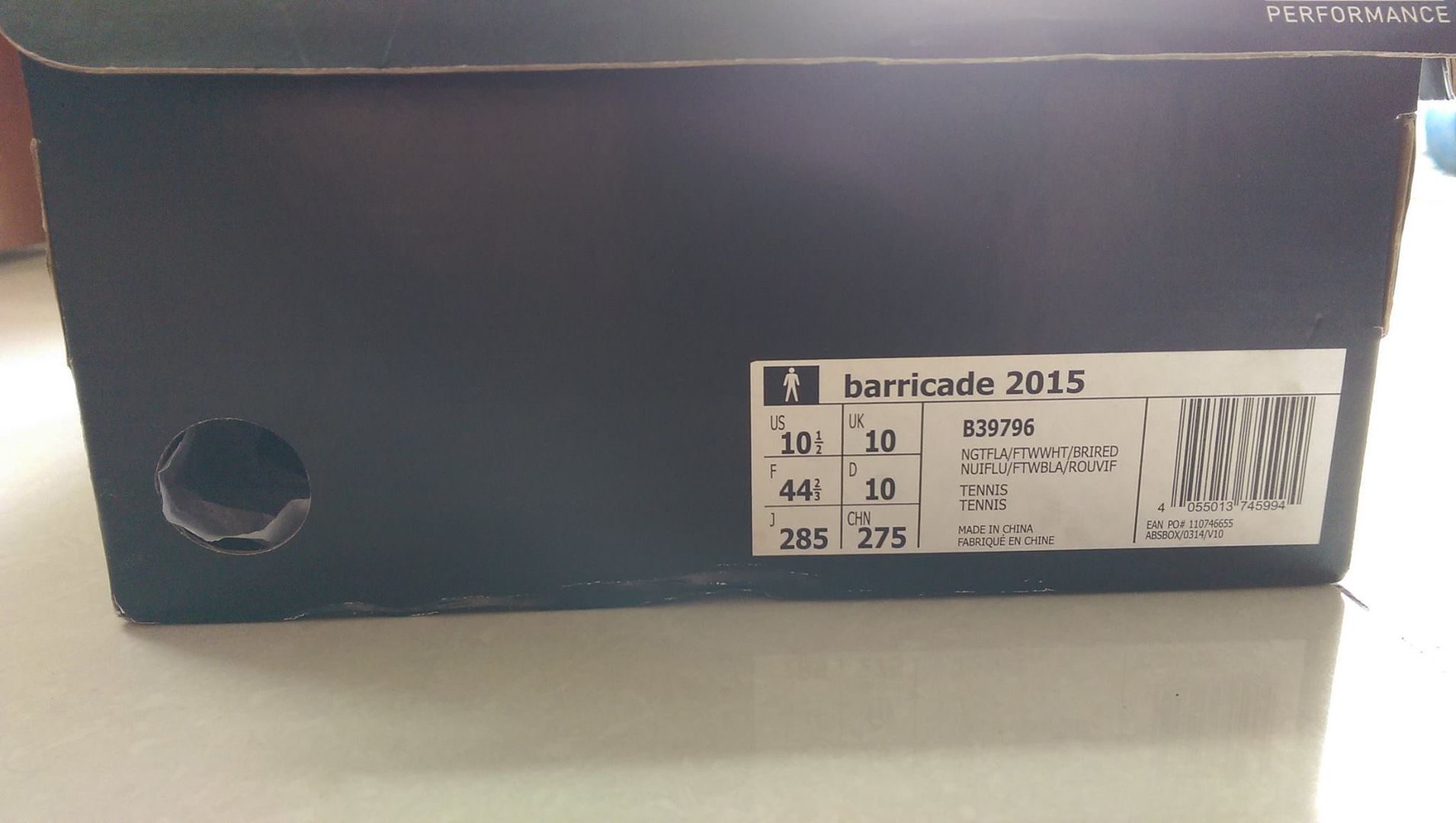 HCM- Adidas Barricade 9 2015 like !!!! - 3
