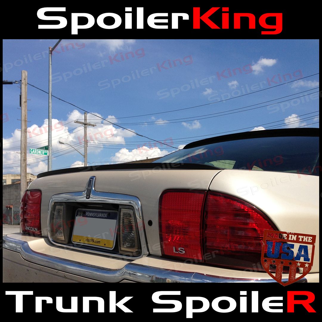 Lincoln LS wing 2000-2006 Rear Trunk Add-on M3 style Lip ...