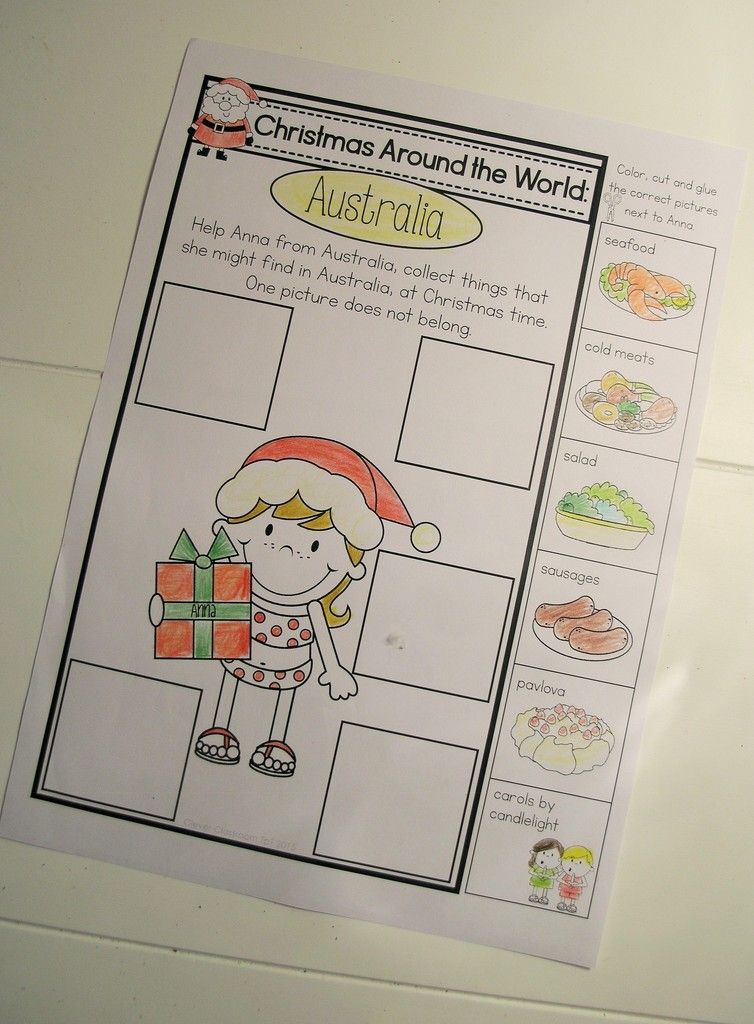  Christmas around the world activities bundle