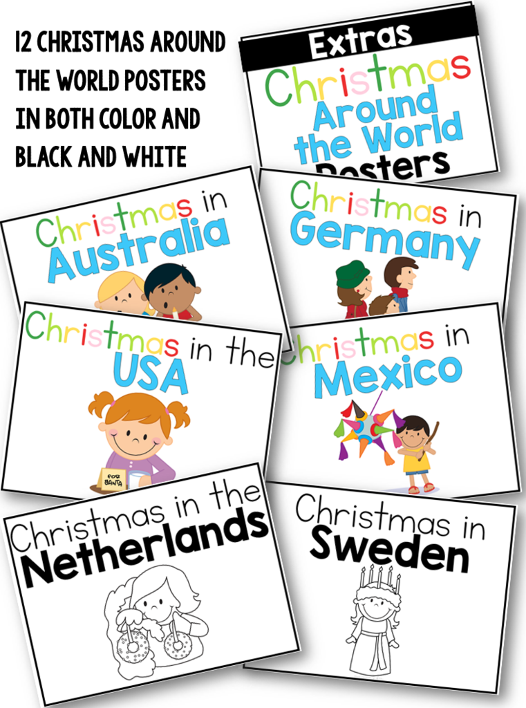 Christmas around the world activities