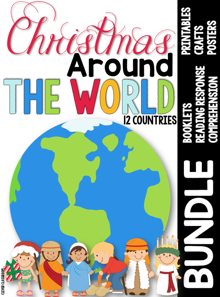  Christmas around the world activities bundle