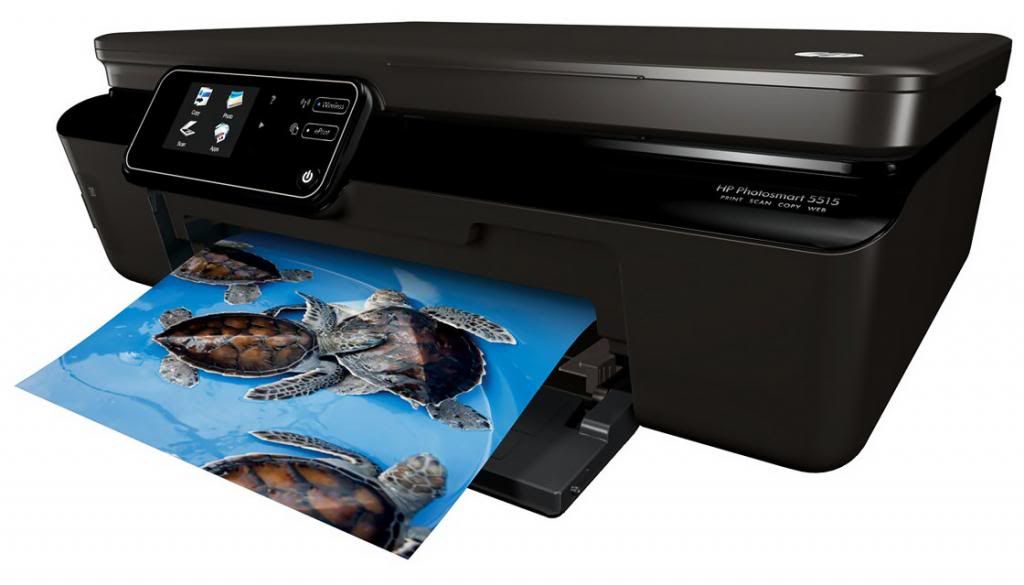 HP Photosmart 5515 B111A All-in-One Inkjet Printer Upgrade Of 5514 ...