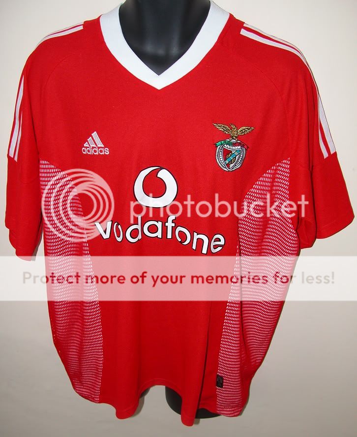 Rare 02 03 Benfica Football Shirt Camisa Camiseta Soccer Jersey Trikot 