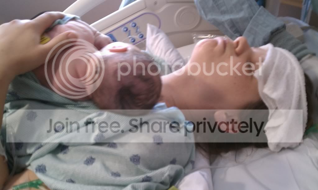 Pictures of you and baby right after birth! BabyCenter