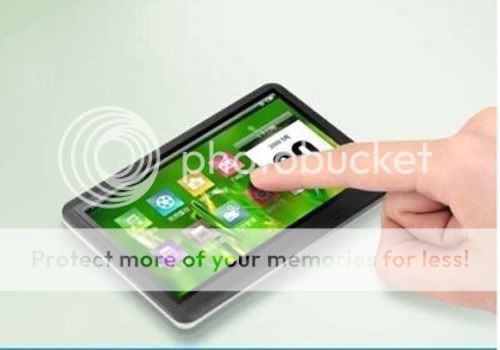 inch 8GB Touch Screen FM  MP4 MP5 Player  