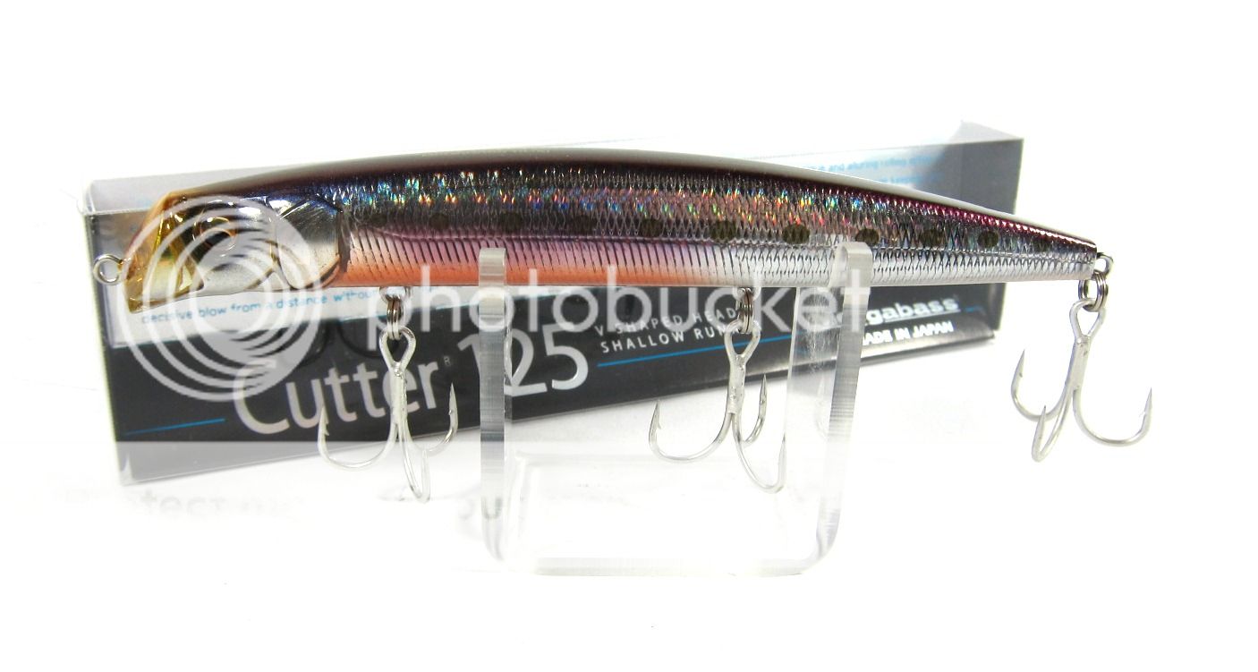 Megabass Cutter 125 SW Floating Lure GG Bloody Iwashi