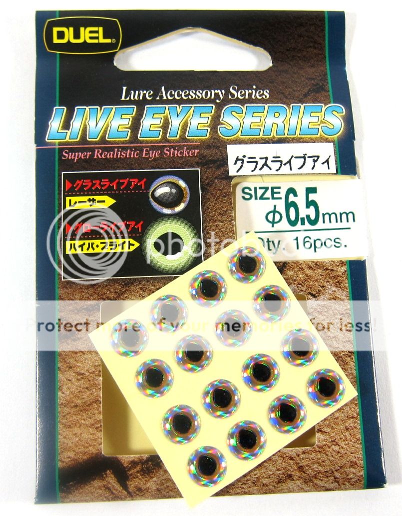 Yo Zuri Duel Live Glass Eye Lure Accessory Diameter 4 Mm