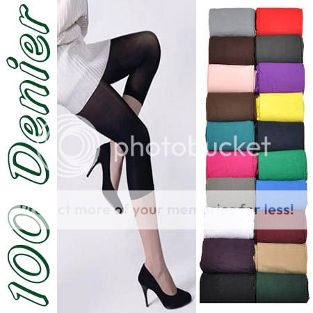 New 20 Denier Girls Kids Child Pantyhose Tights Full Foot ZK  