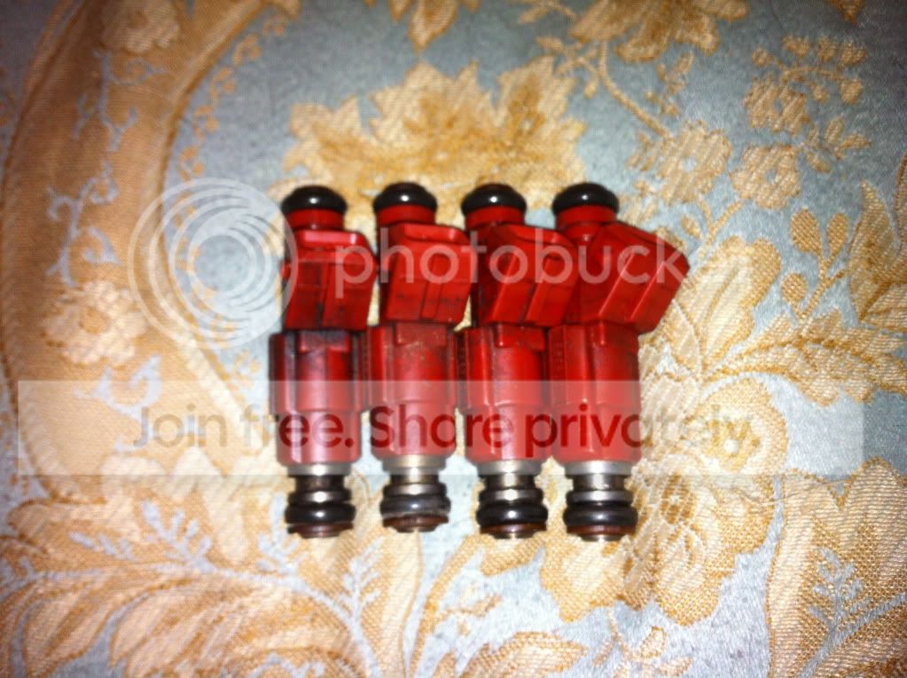 volvo 850 GLT orange injectors set of 4 | SwedeSpeed - Volvo ...