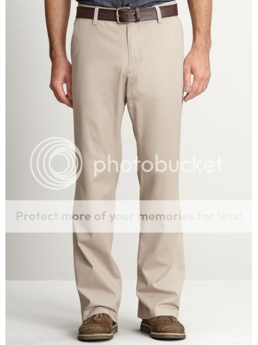 mens khaki bootcut pants - Pi Pants