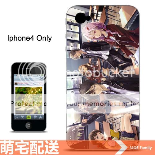 Item Name Japan Anime Guilty Crown IPHONE 4S CASE Cover 08